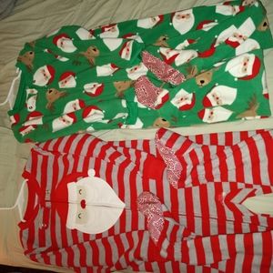 5T Boy Footed Santa PJ's great condition.